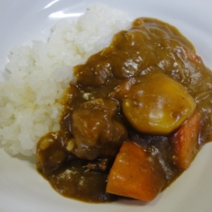 活力なべ☆肉は軟らか野菜は程良い軟らかさのカレー